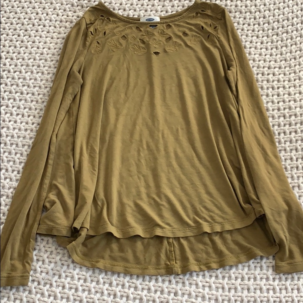 Old Navy long sleeve swing top